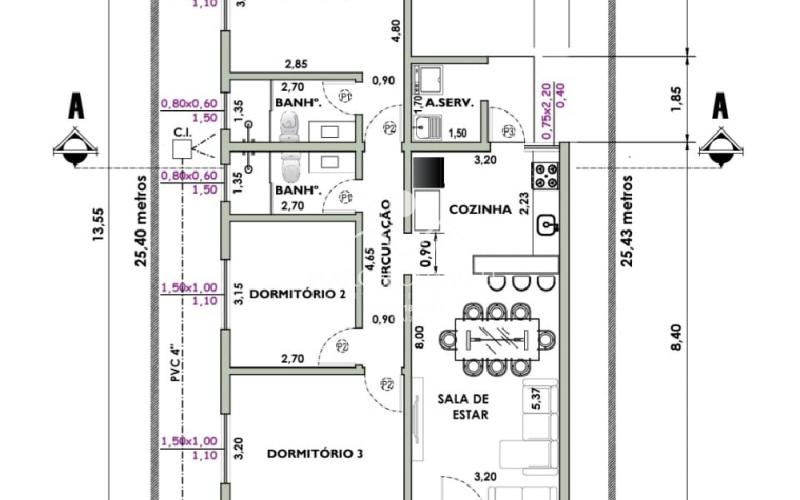 Casa em fase de construção. Entrega  pronta  Previsão de entrega janeiro  24