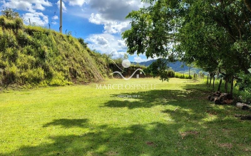 Chácara com  2 tanques de peixes e 4 nascentes de agua captada.