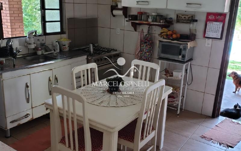 Chácara com  2 tanques de peixes e 4 nascentes de agua captada.